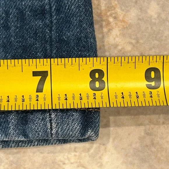Vintage Levi's 501XX Jeans Mens 33x36 Blue Denim Button Fly Cotton (Fits 32x34)